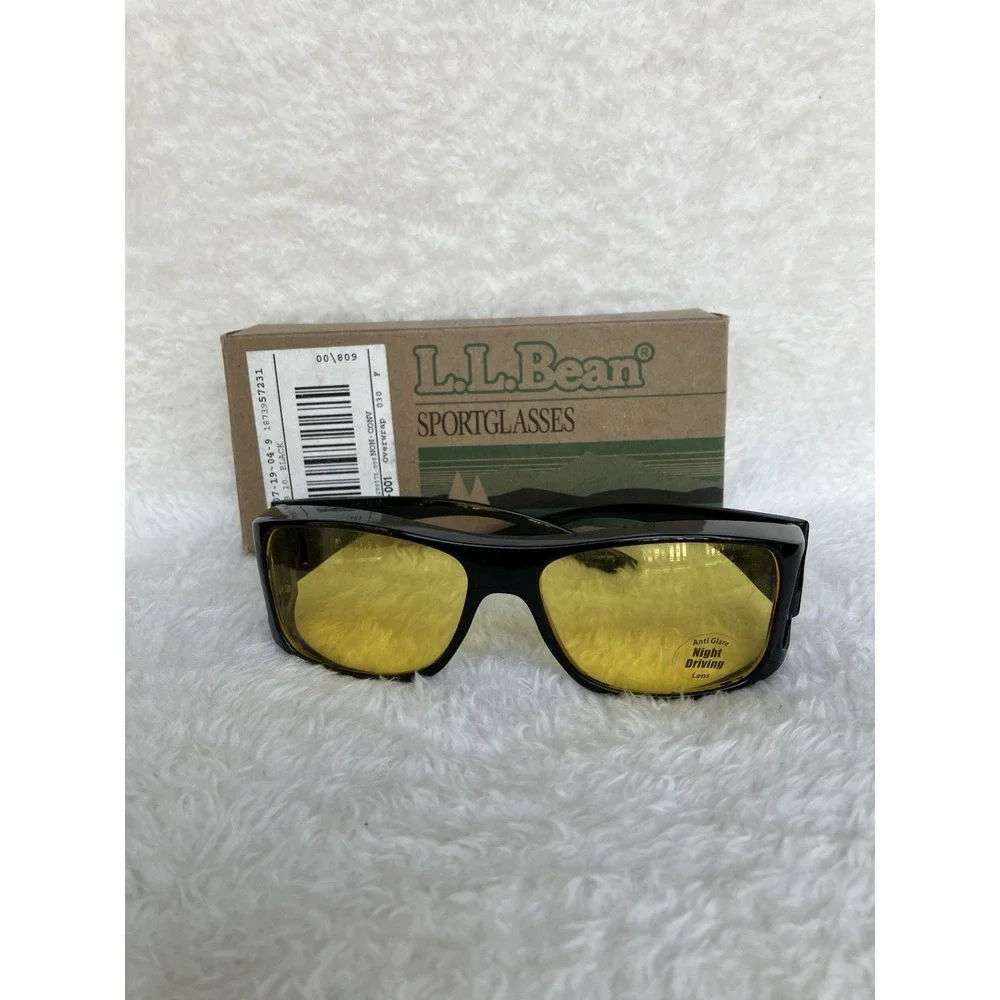 L.L. Bean Sport Overwrap Glasses With Anti-glare New With Box
